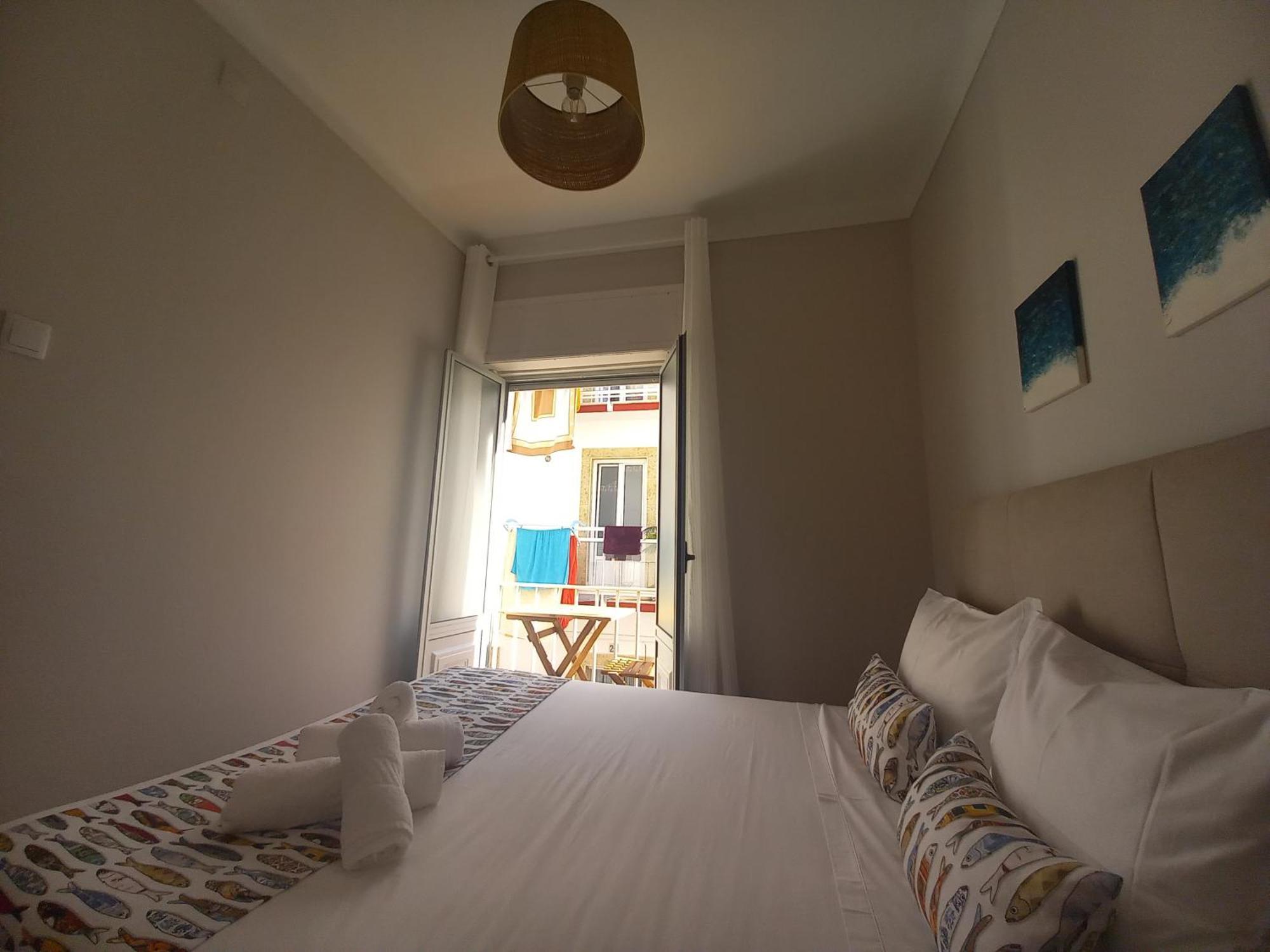 Lugar Dos Avos Apartman Nazaré Szoba fotó